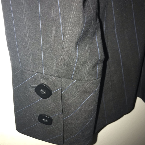 Classiques Entier skirt suit blue pinstripe size 6 - Picture 5 of 8